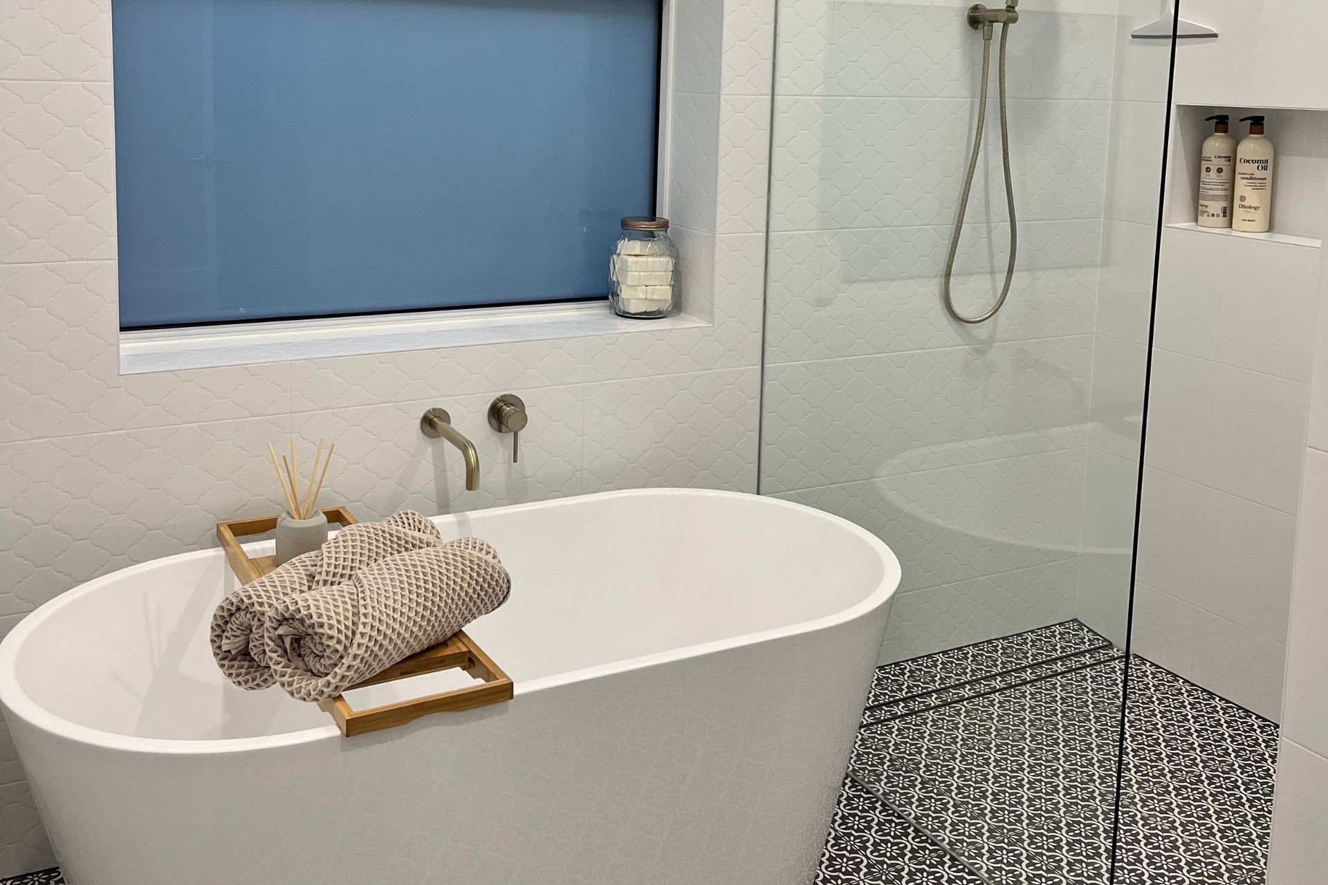 Melbourne Extension Builder image of completed extension where additional bathroom was created.