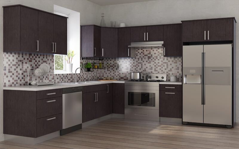Textured Wood Kitchen Design — Newport, DE — Kitchen Provider Inc
