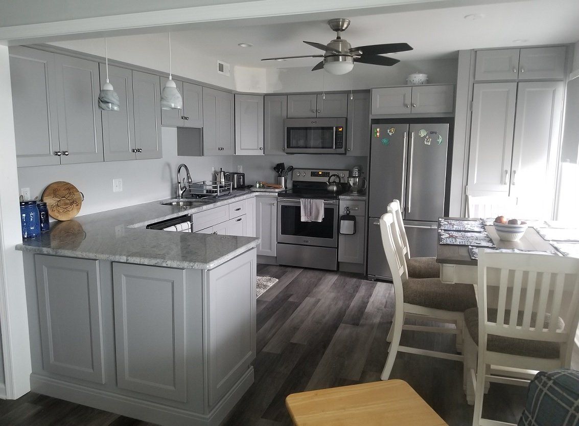 Concorde Grey Kitchen — Newport, DE — Kitchen Provider Inc