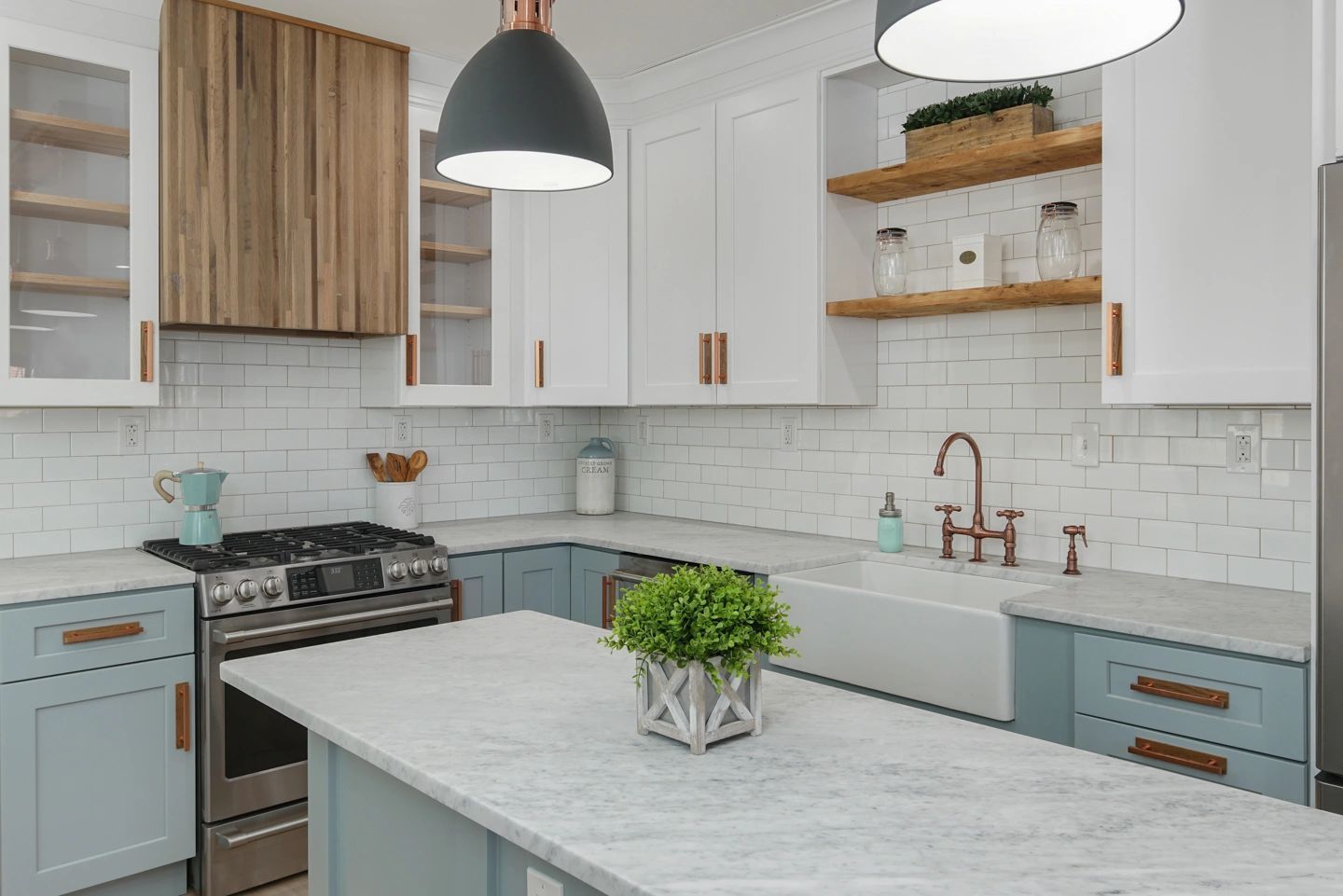 Plant On Countertop — Newport, DE — Kitchen Provider Inc