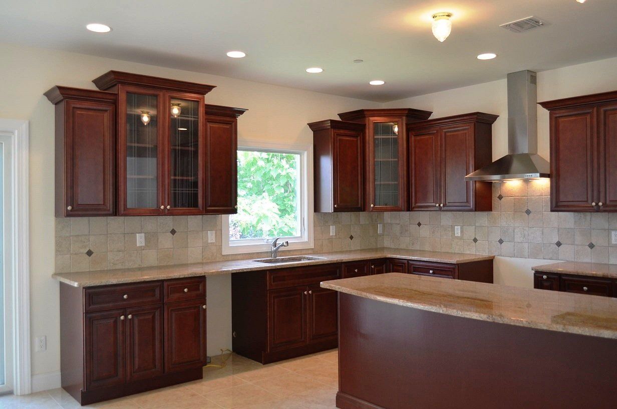 Legend Burgundy Kitchen — Newport, DE — Kitchen Provider Inc