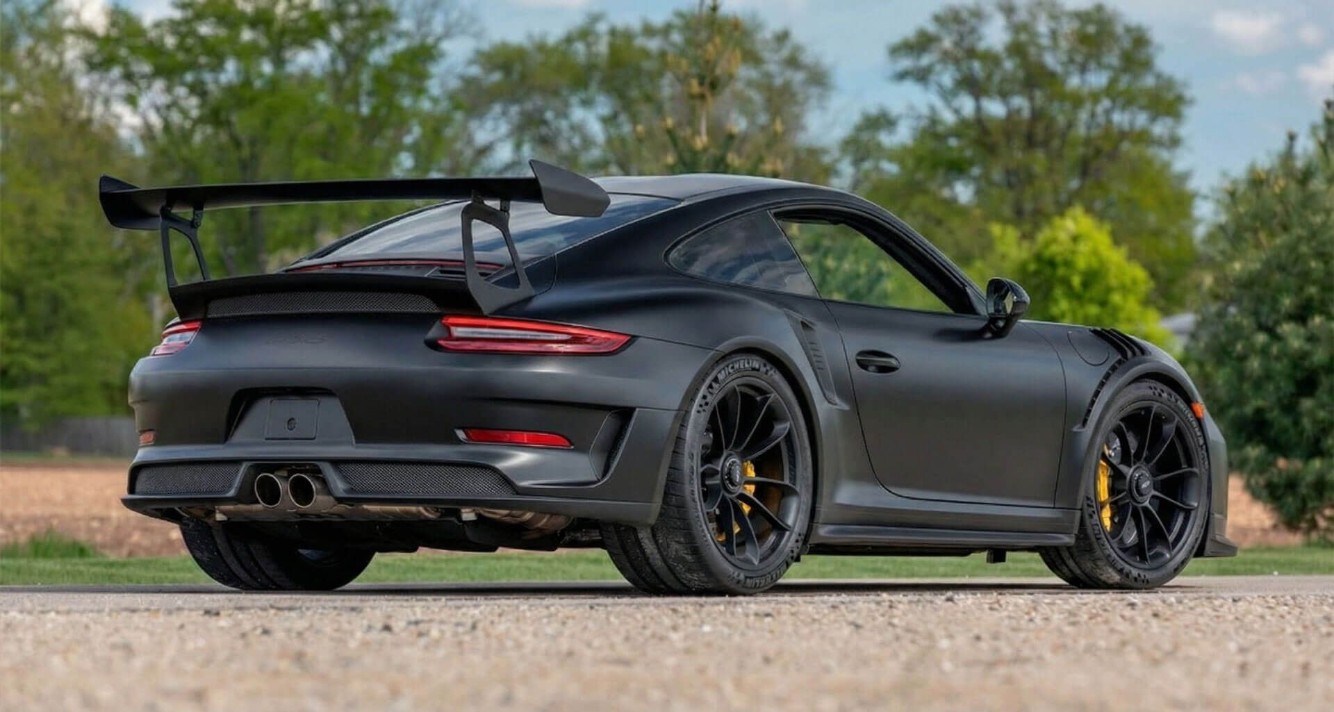 satin matte ppf on porsche gt3rs