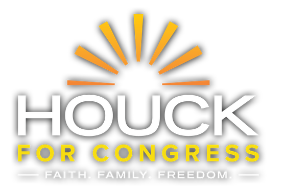Houck For Congress - Faith. Family. Freedom. - Logo