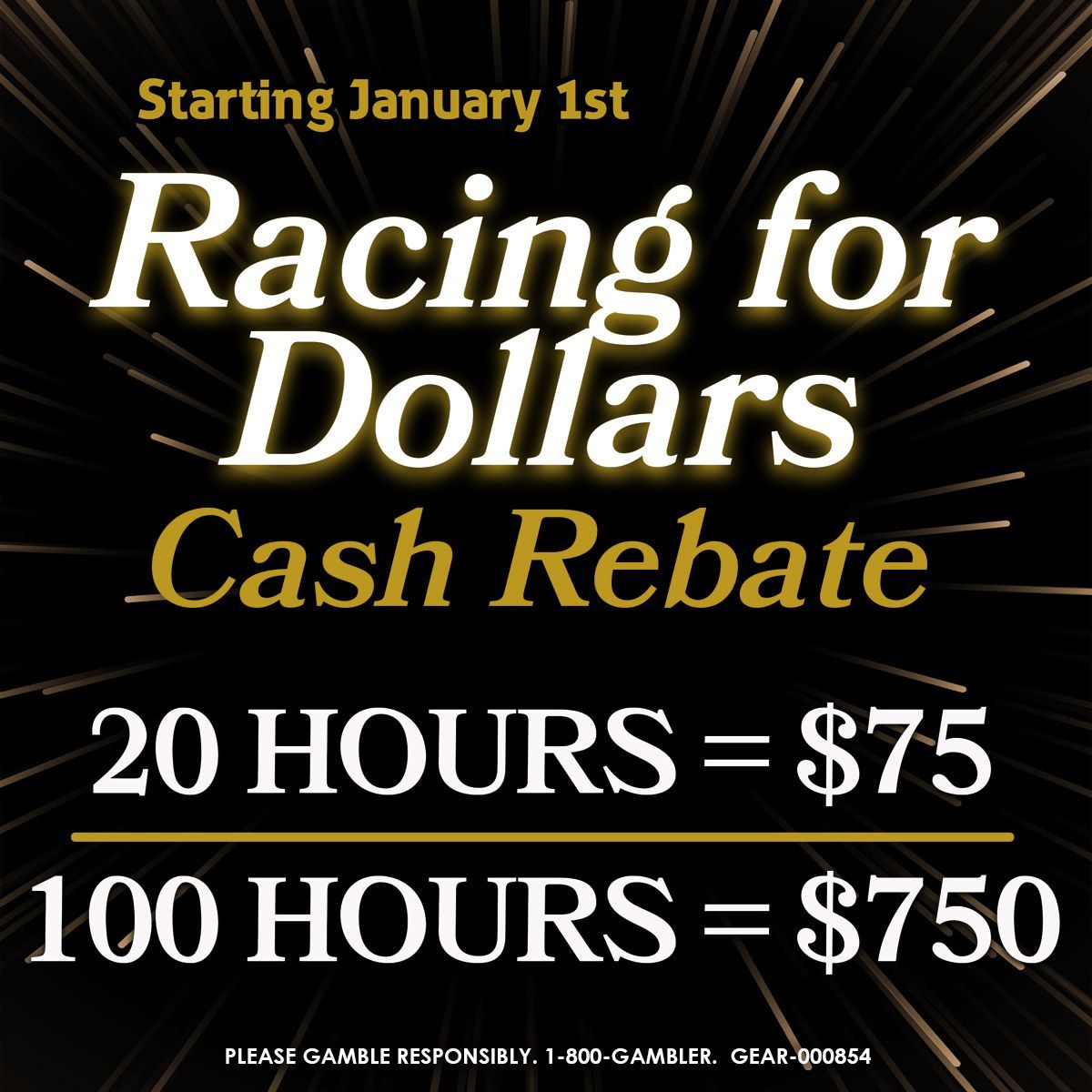 Racing for Dollars promo