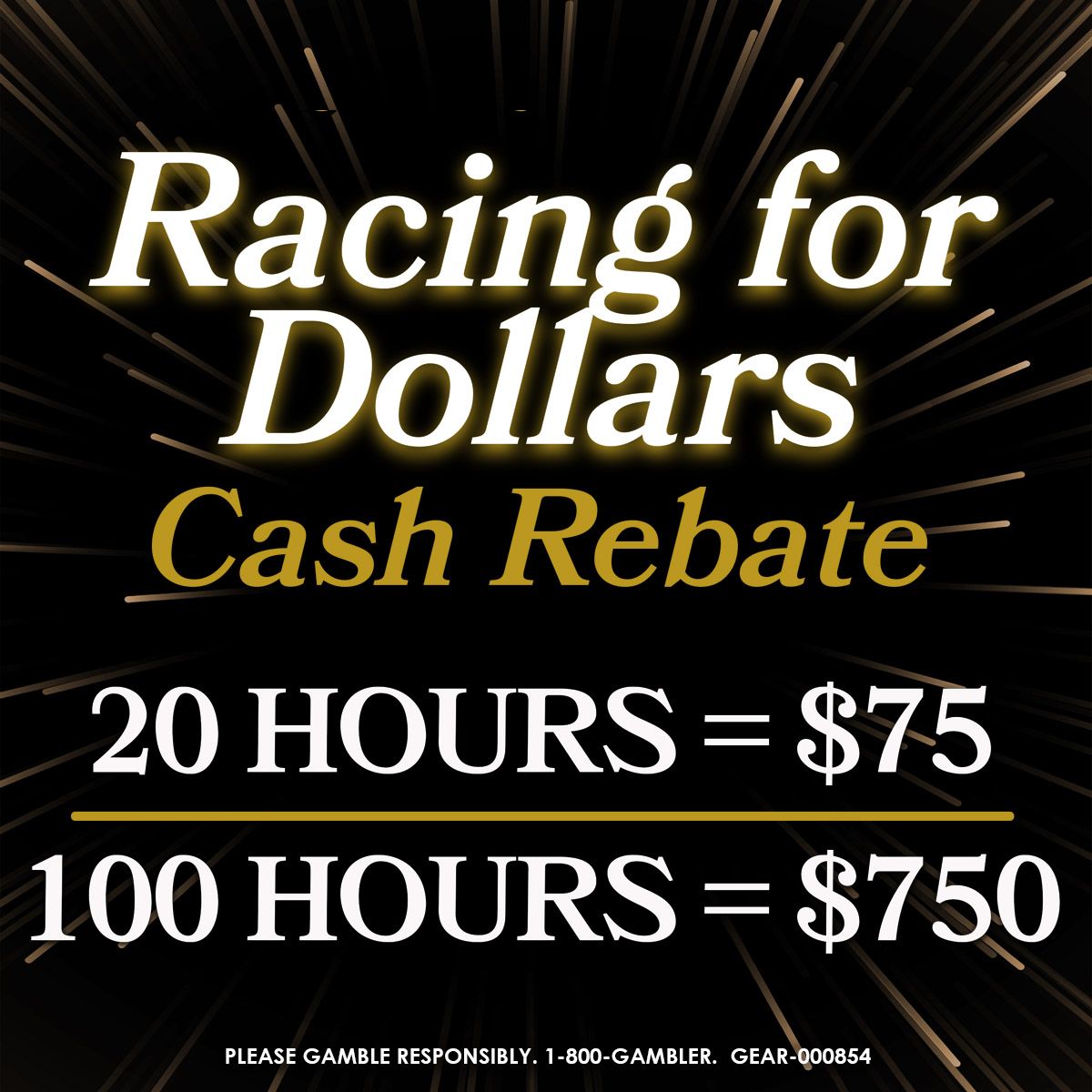 Racing for Dollars promo