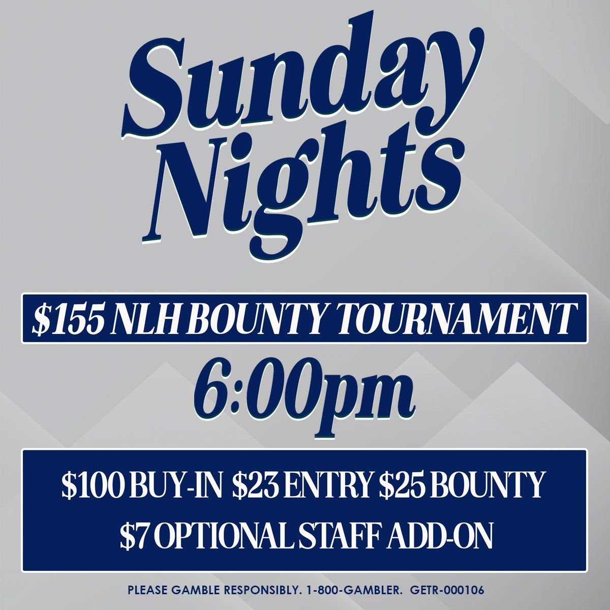 Easter Tournament  on Sundays