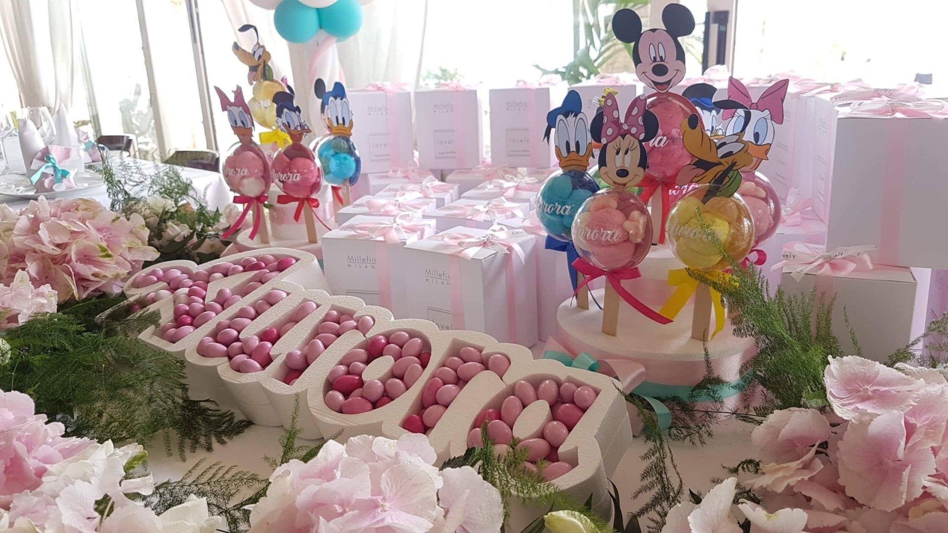 decorazioni con personaggi Disney