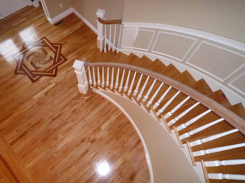 Oak w/ Painted - Wood Stairs in Ludlow, MA