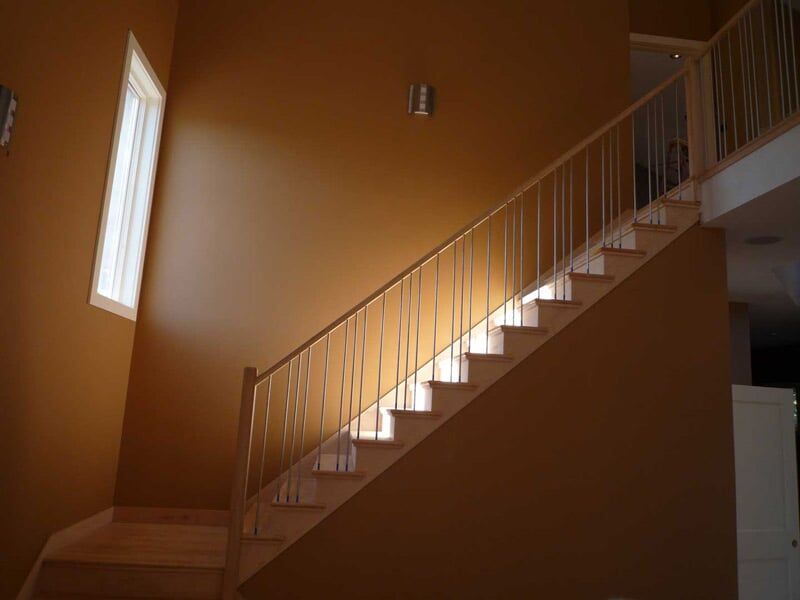 Maple w/ Custom Balusters - Wood Stairs in Ludlow, MA