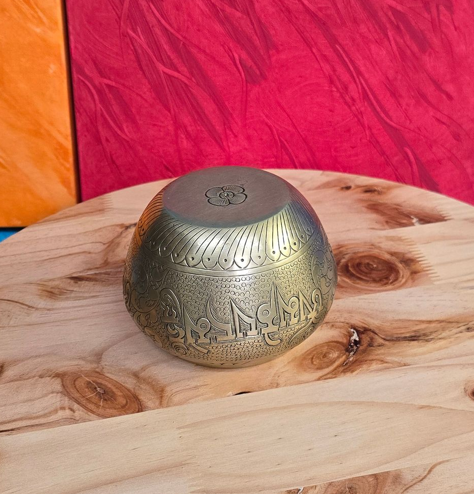 Tibetaanse klankschaal messing