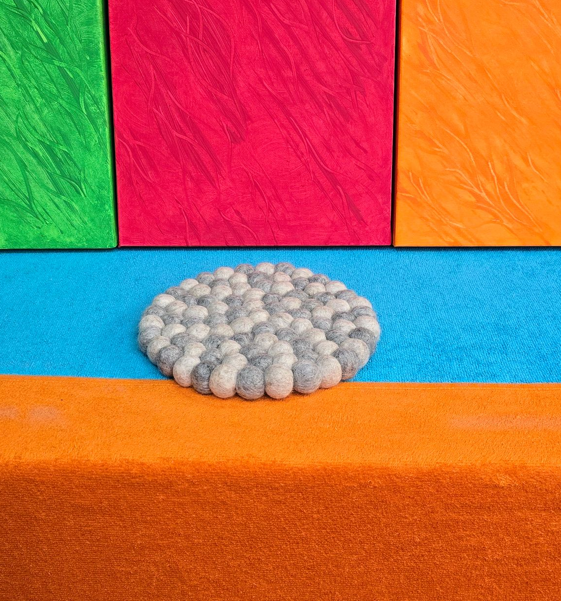 klankschaal onderzetter t.b.v. klankschaal middel