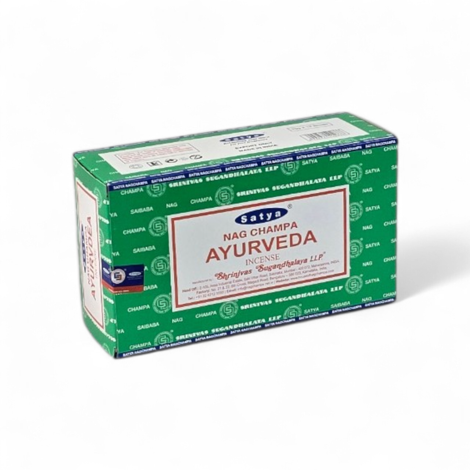 Satya Ayurveda uit de Value for Money serie van Nag Champa doos à 12 x 15 gram