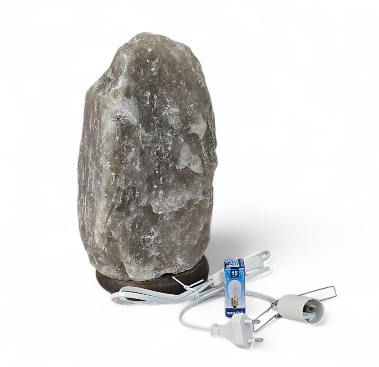 Zoutlamp zwart 5,7 kg