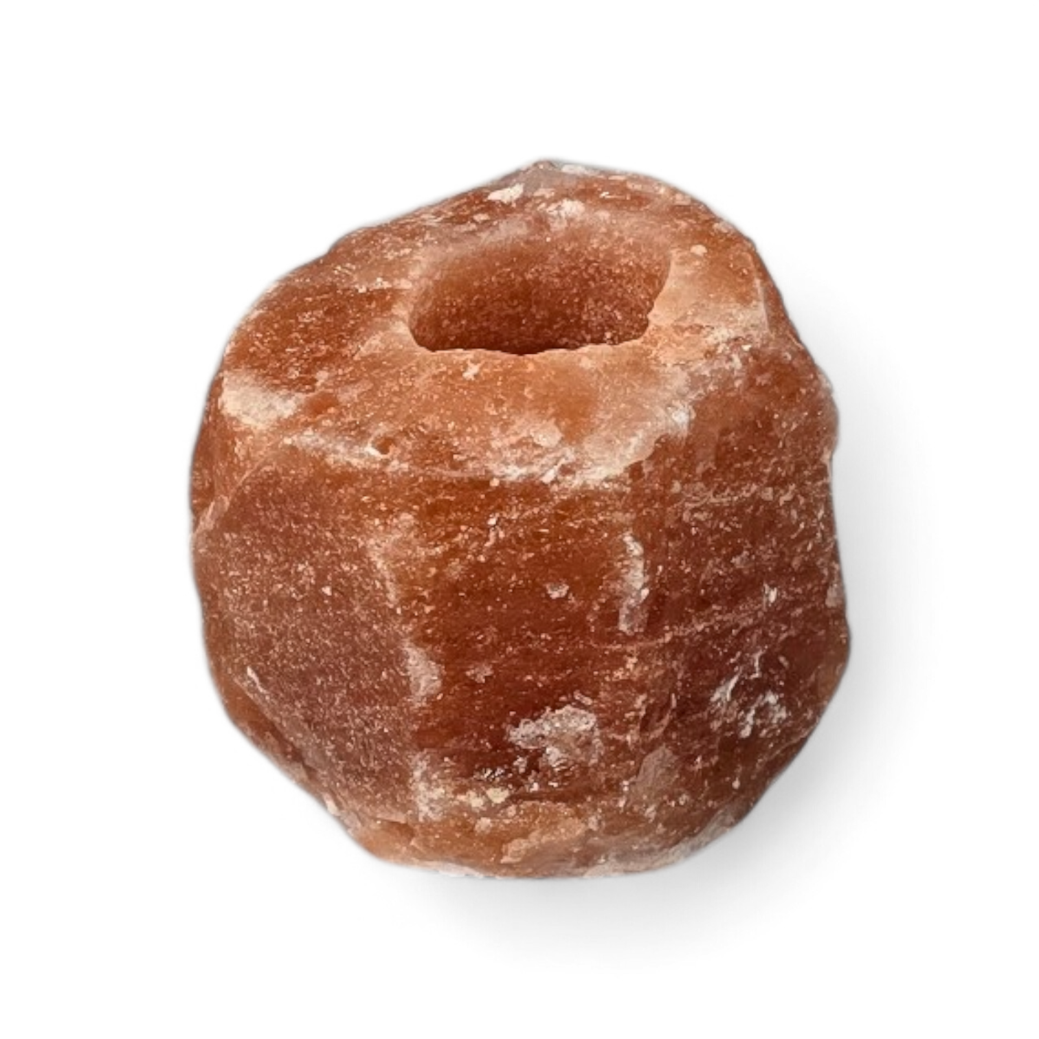 Zoutlamp waxinelichthouder rood