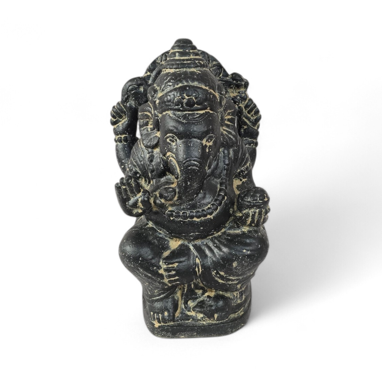 Stenen Ganesha beeldje