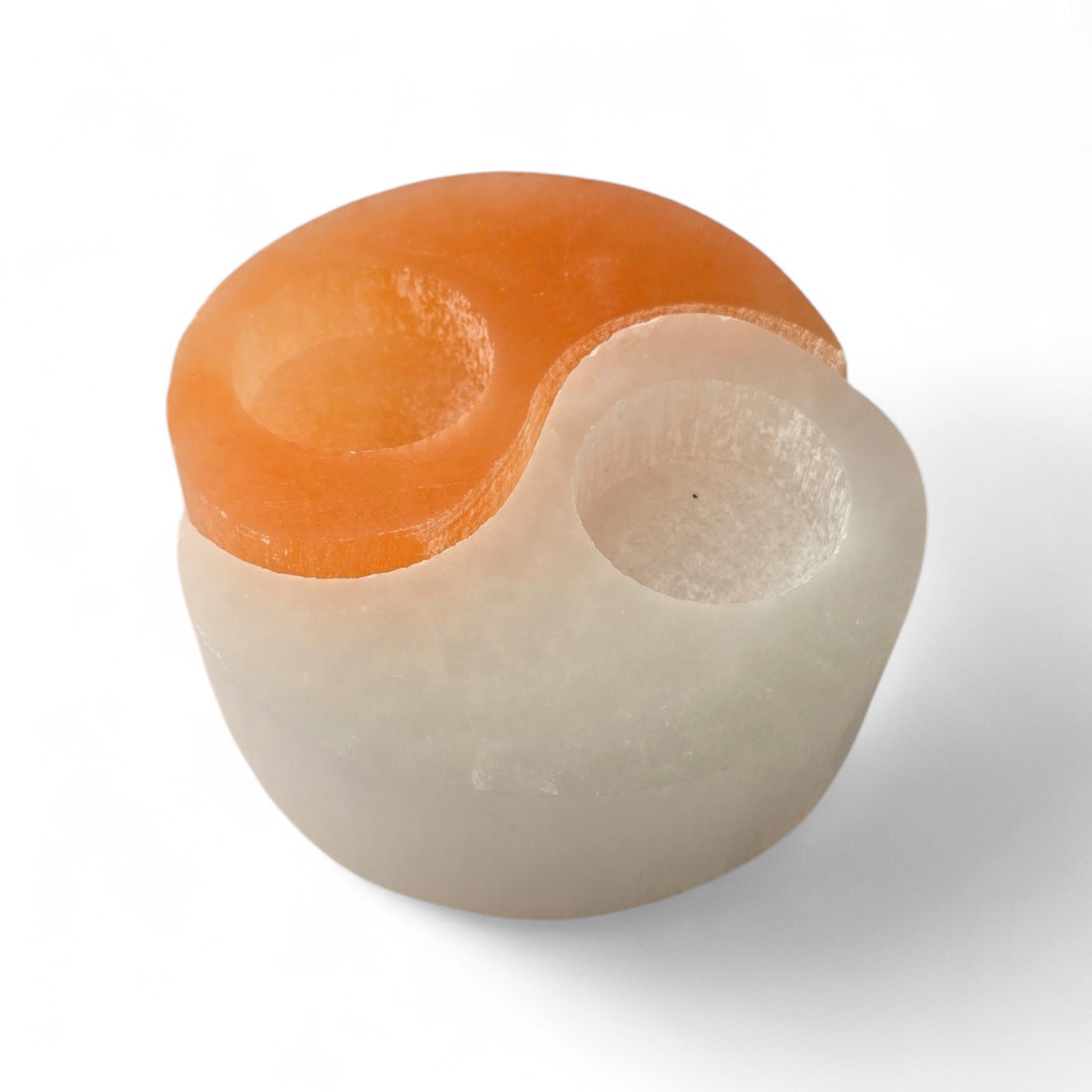 Yin-Yang theelichthouder