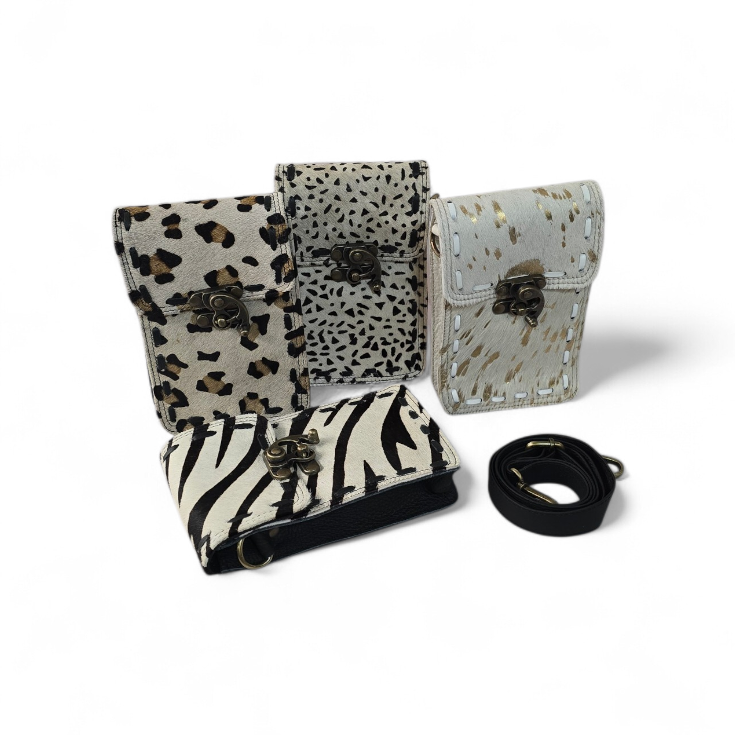 Tas tbv mobiel in leuke dierenprints