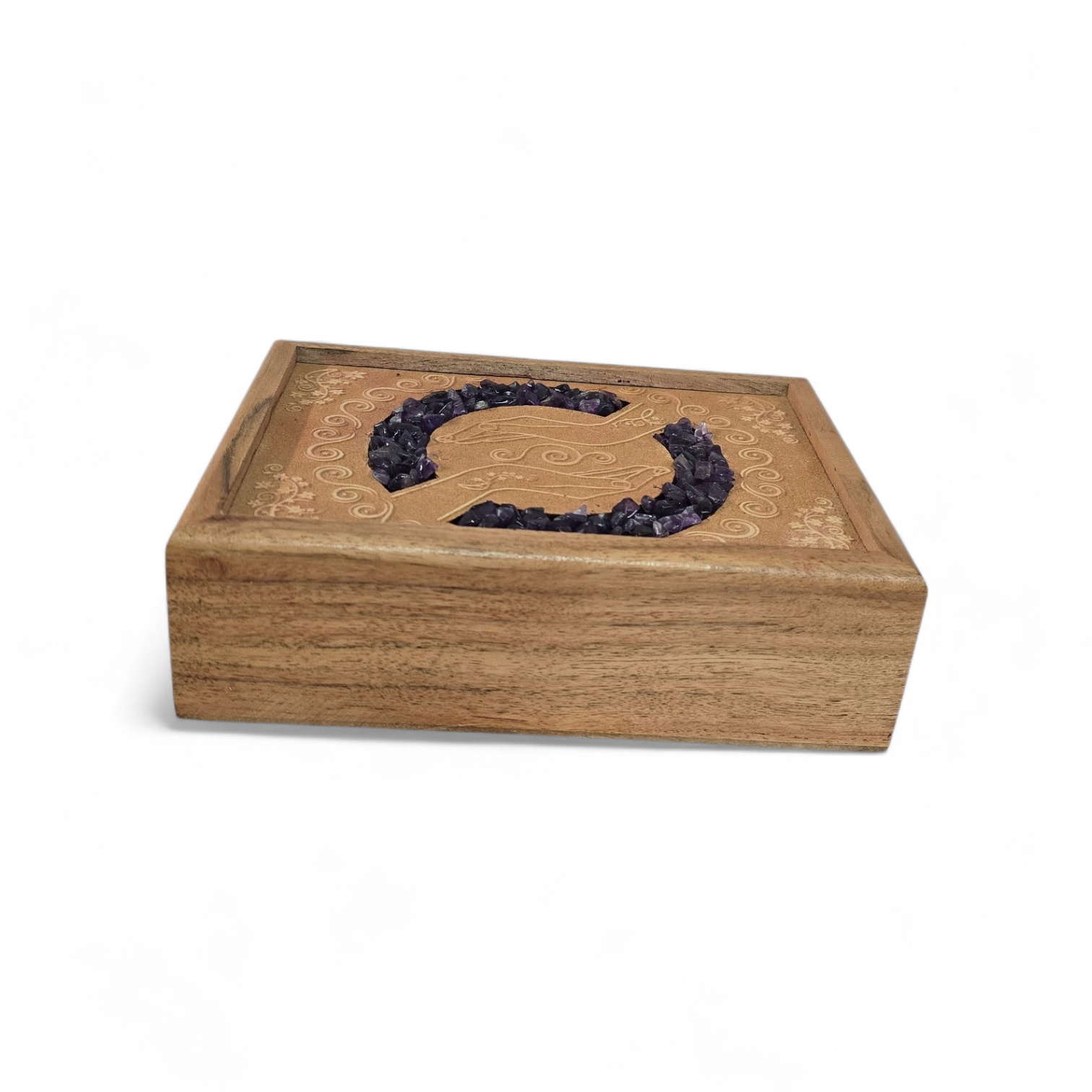 Tarot- of sieradendoos healing hands amethist