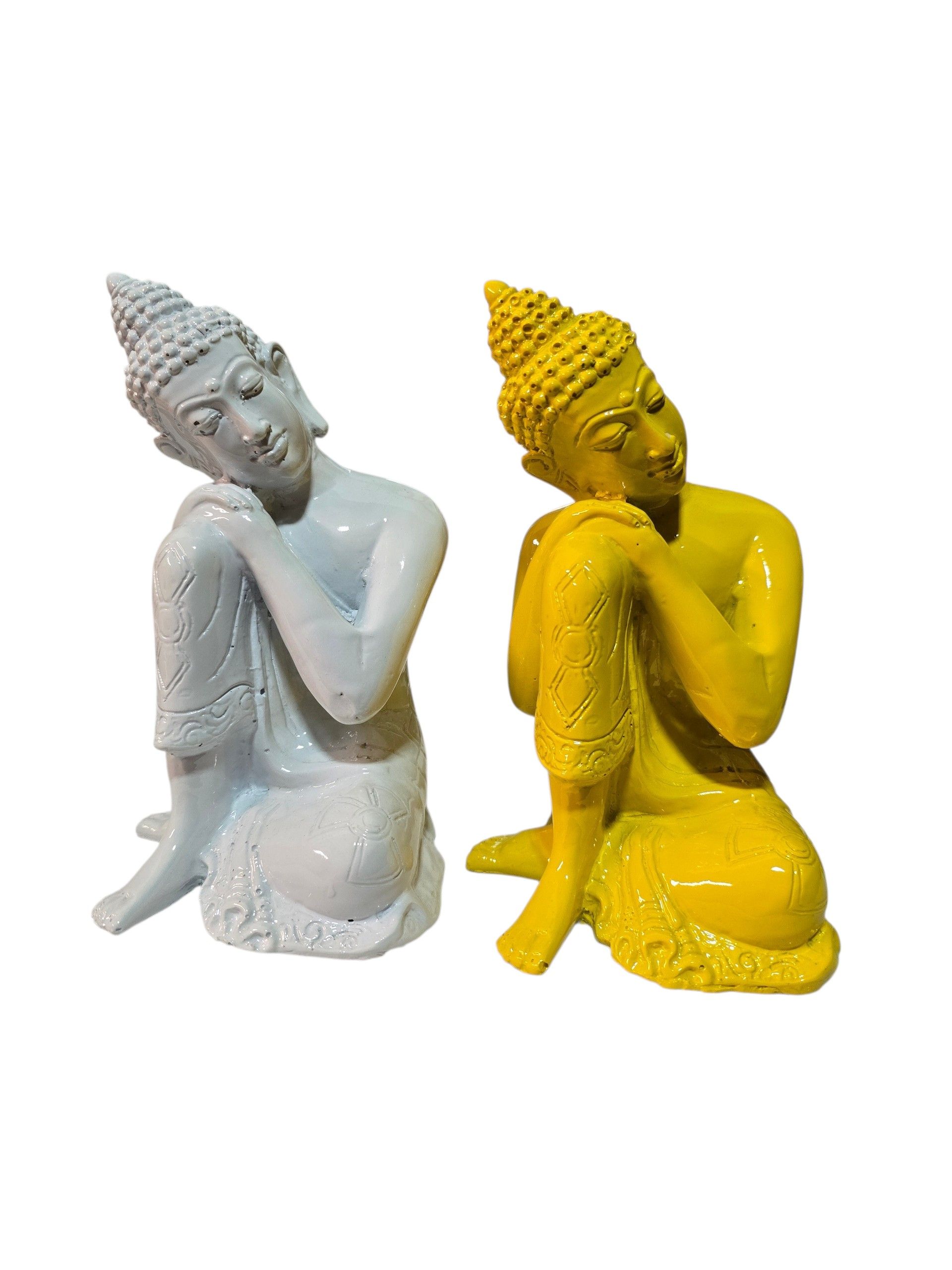 Gautam Boeddha beeldje 17.5cm hoog