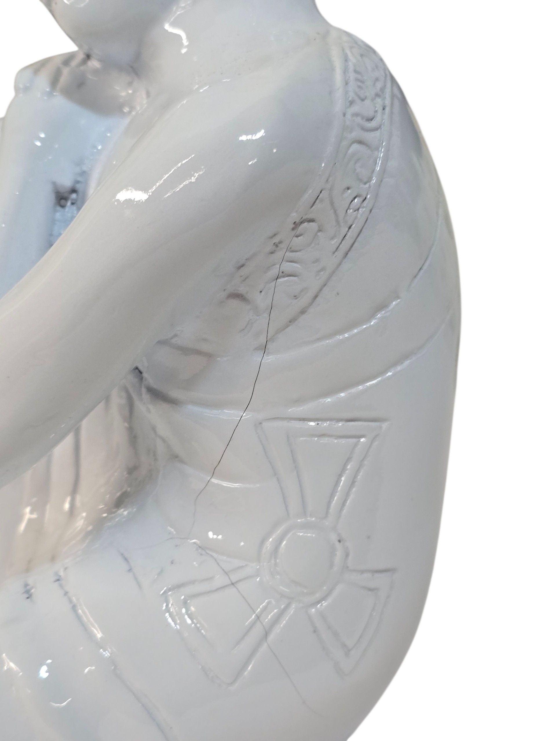 Gautam Boeddha beeldje 17.5cm hoog