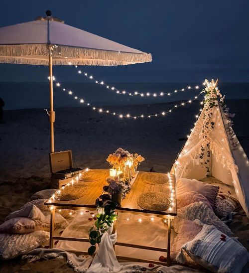 romantic luxury picnic in Los Angeles