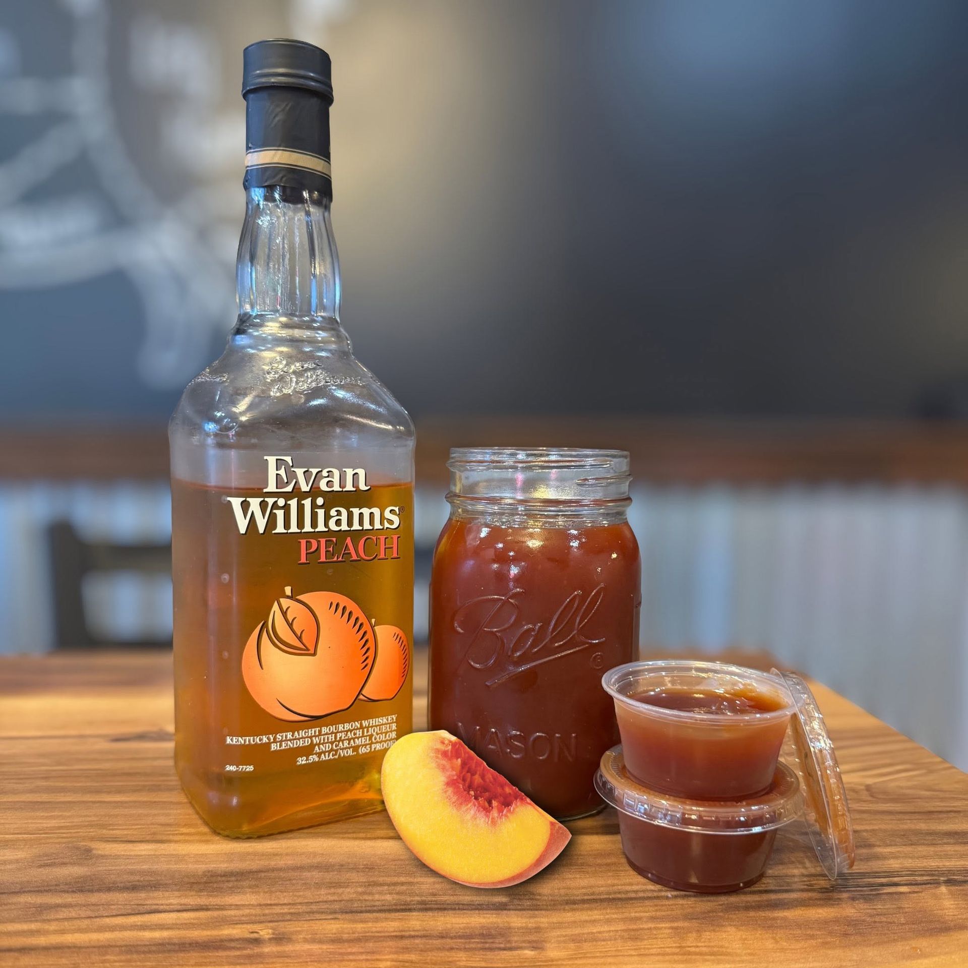 Fuzzy Peach BBQ Sauce