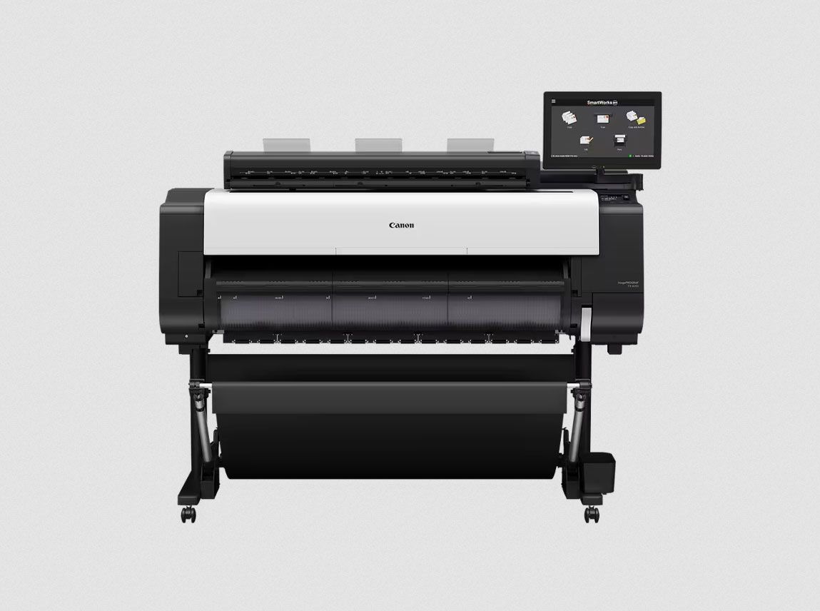 assistenza plotter canon