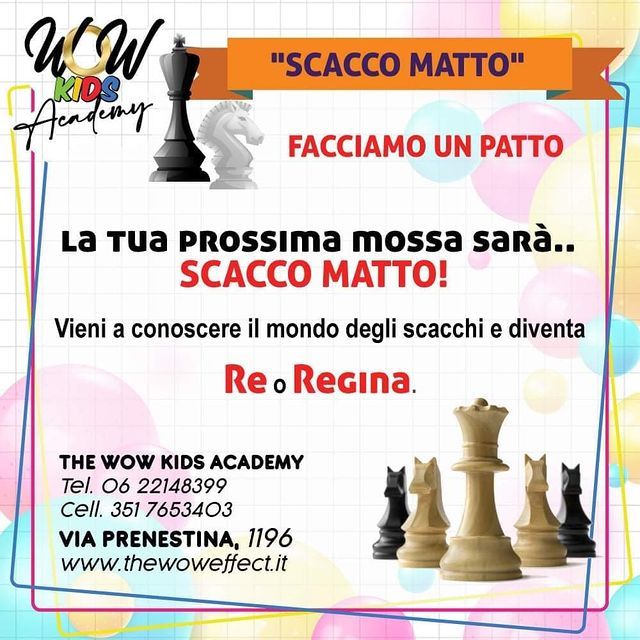 laboratorio di scacchi