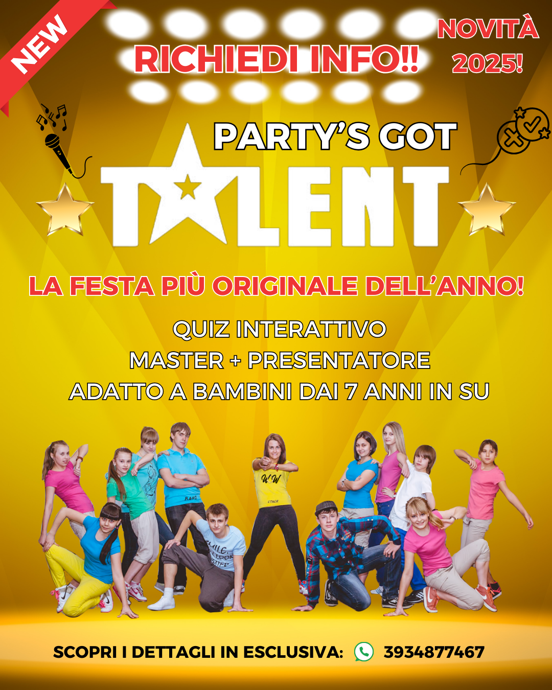 parties got talent locandina