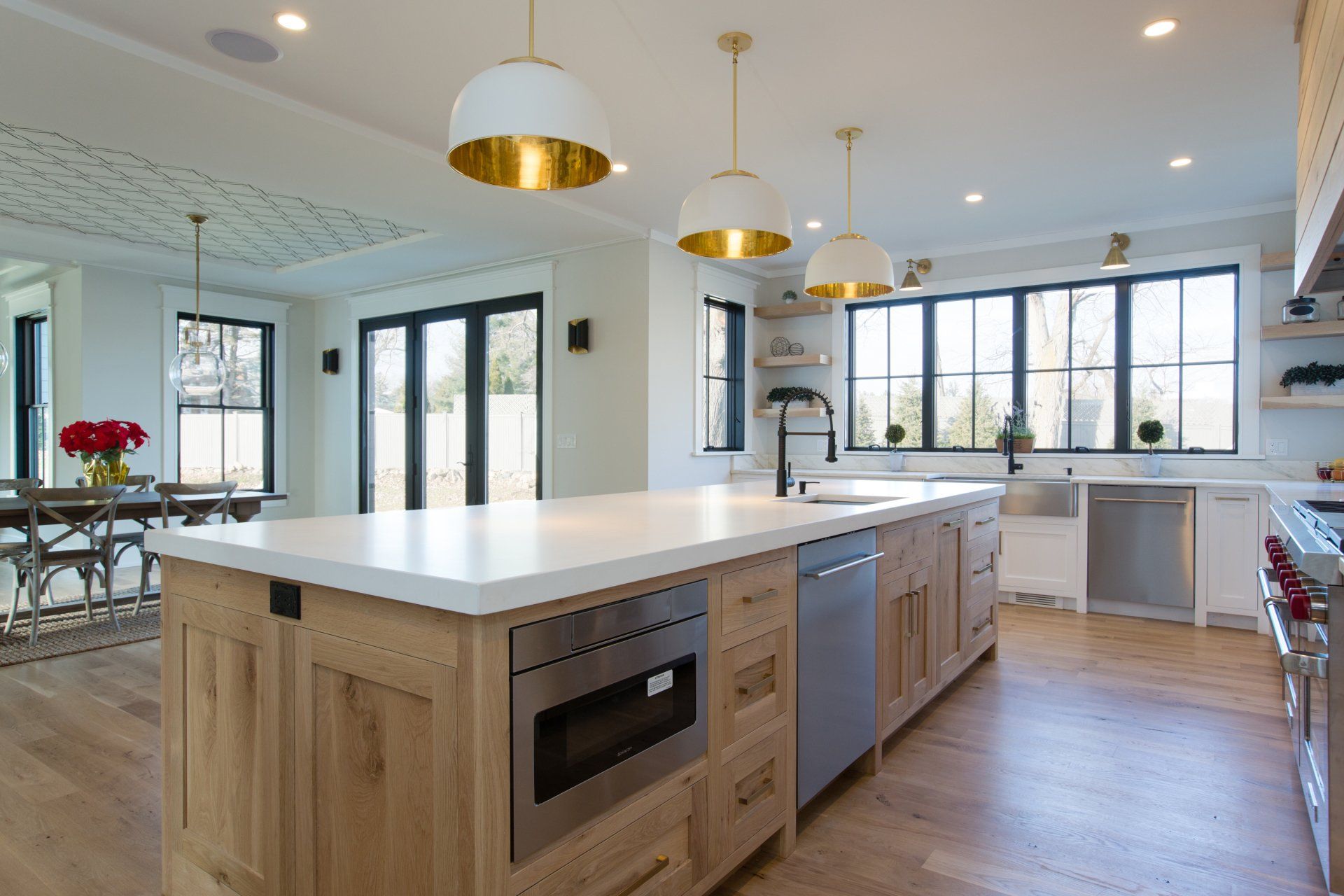 Wooden Kitchen Island | Custom Kitchen Cabinets | Domestic Kitchen Inc.
