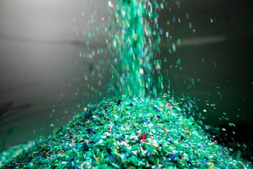 Scaglia in PET riciclato