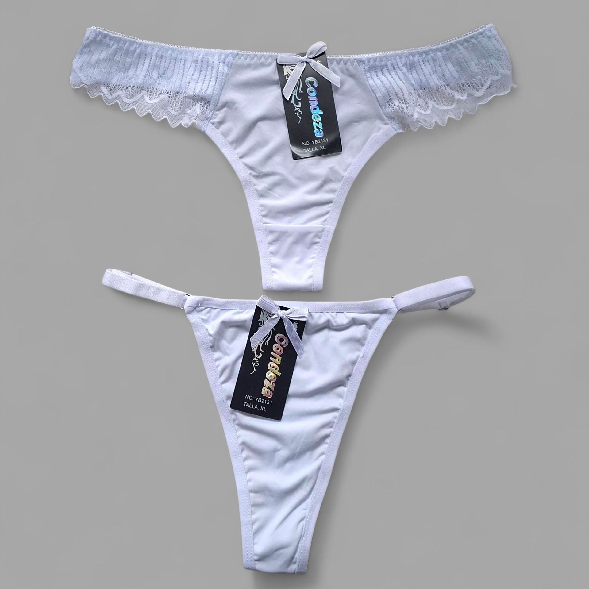 CONJUNTO DE LENCERIA BLANCO