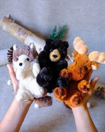 Douglas Toy Plush Forest Animal Collection