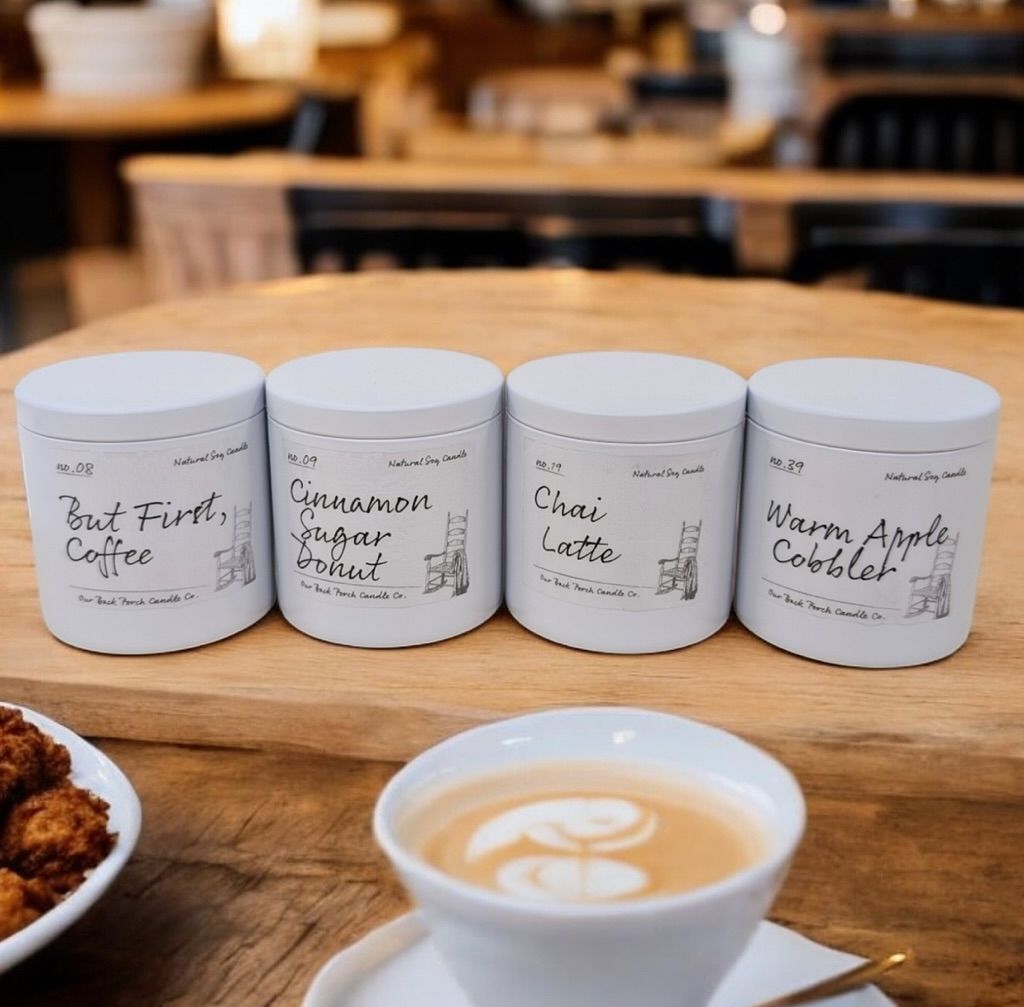 Our Back Porch Candle Co. Soy Candles