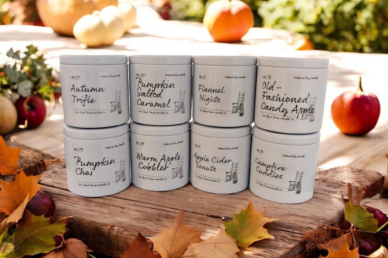 Our Back Porch Candle Co. Soy Candles