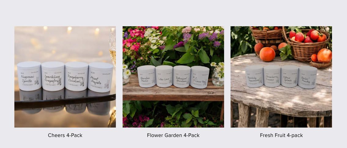 Our Back Porch Candle Co. Soy Candles