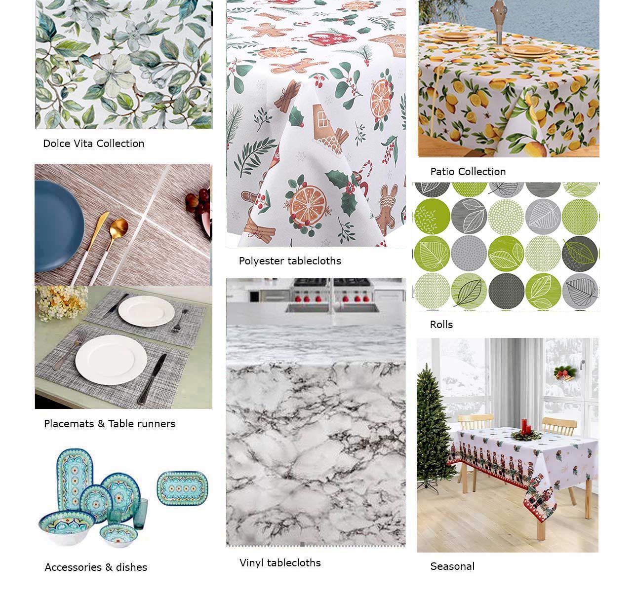Texstyles Deco Wholesale Table Linens and accessories