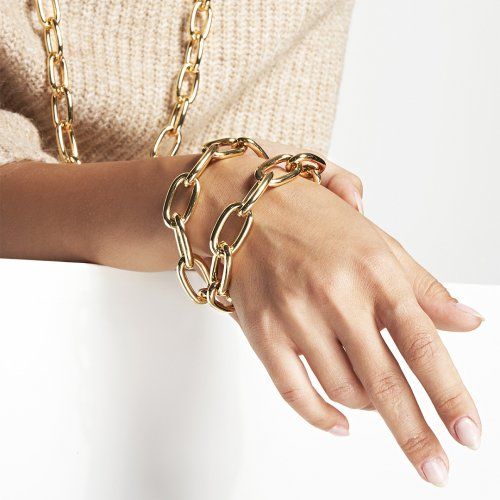 Uno Aerre coordinato catena oro