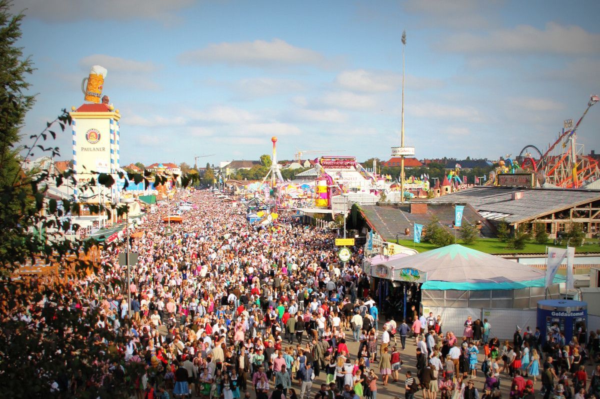 Oktoberfest Munich festival grounds