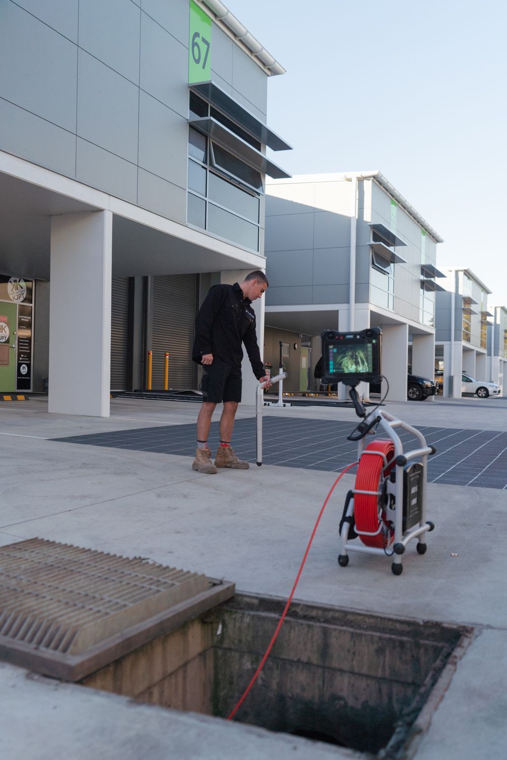 Commercial CCTV Plumbing — Plumber in Wollongong, NSW