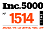 A logo for inc. 5000 , america 's fastest growing private company.