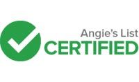 The logo for angie 's list is certified with a green check mark.