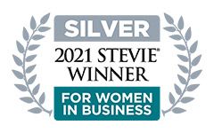 It is a silver award for women in business.