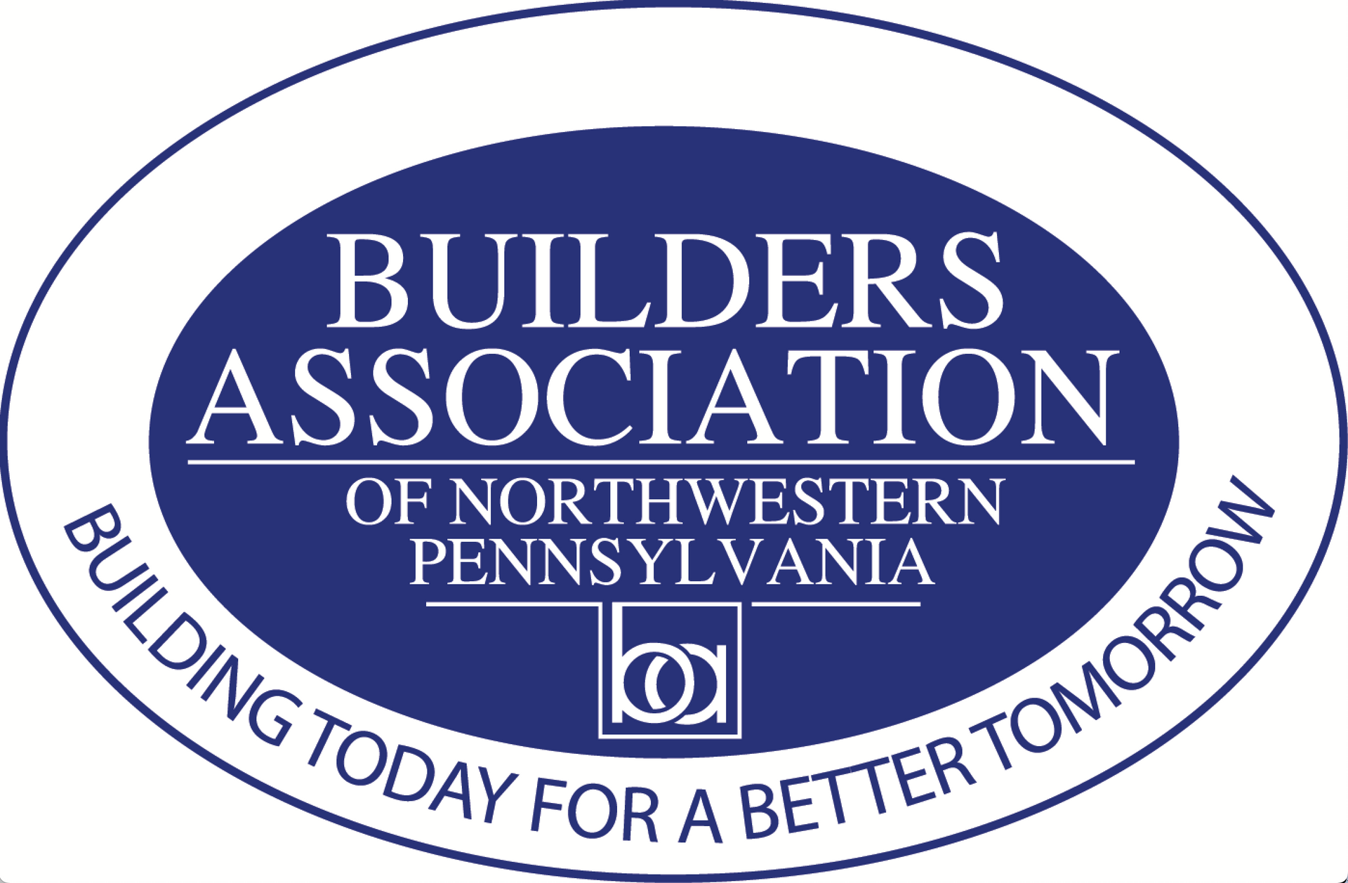 The logo for the builders association of northwestern pennsylvania