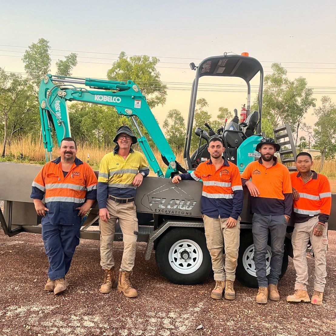 Flow Excavations Team in Adelaide