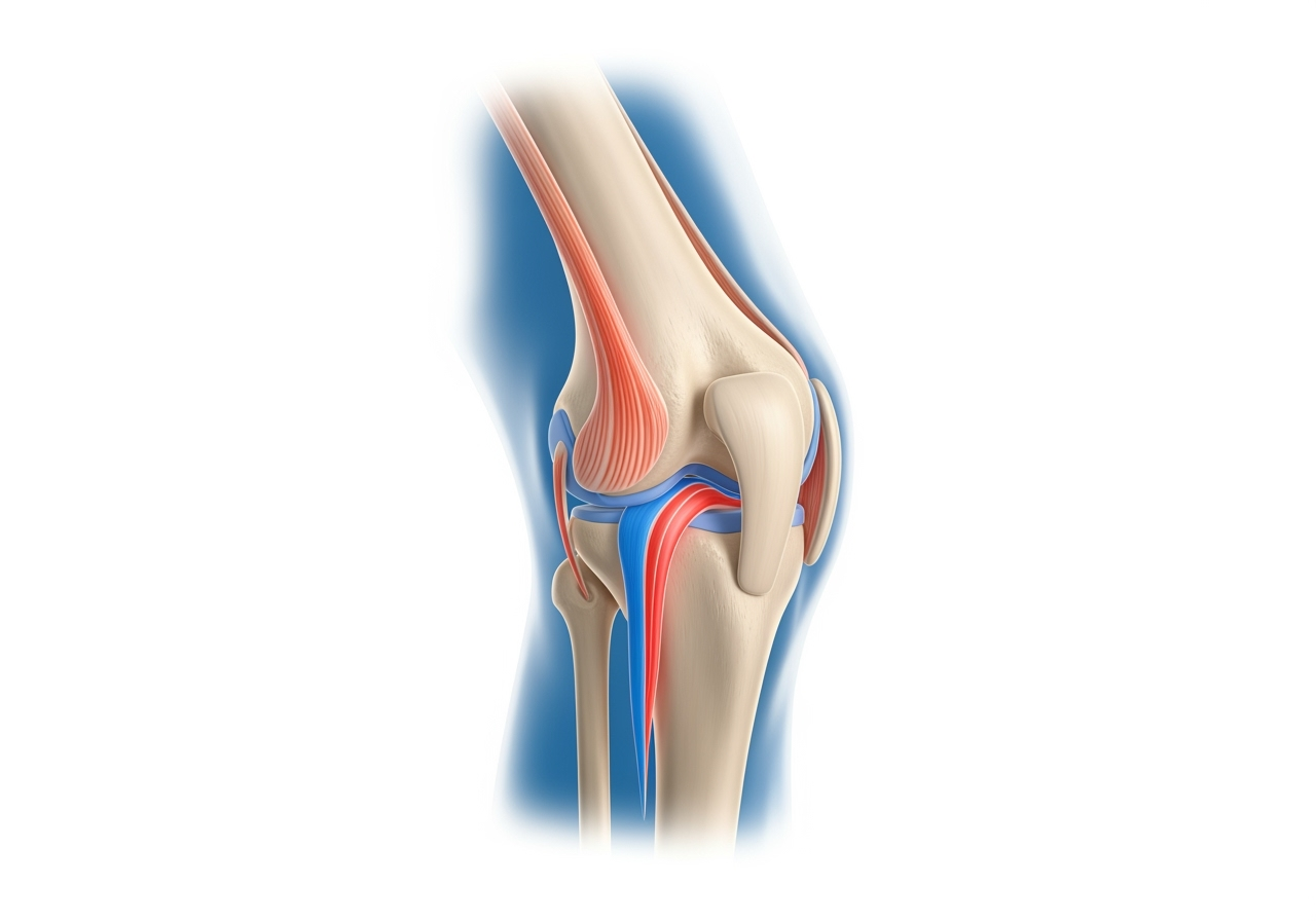 ACL anterior cruciate ligament knee anatomy diagram - Dr Christos Theou
