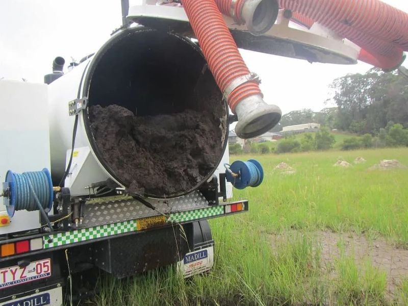 A Truck Tank is Open, Filled With Dark  — Tyzac Group in Caboolture, QLD