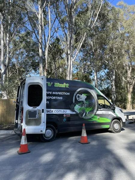 White Van With Black and Green Logo — Tyzac Group in Beerwah, QLD