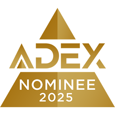 A logo for the apex nominee in 2025