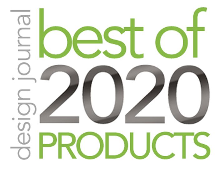 A logo for the design journal best of 2020 products